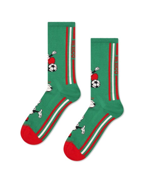 Happy Socks World Cup Mexico Sneaker Κάλτσα (P005239)