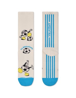 Happy Socks World Cup Argentina Sneaker Κάλτσα (P005246) 2