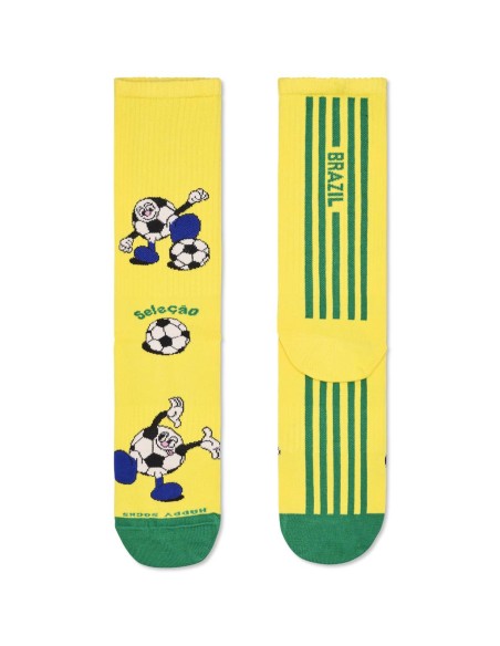 Happy Socks World Cup Brazil Sneaker Κάλτσα (P005250)