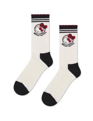 Happy Socks Hello Kitty Ribbon Short Crew Sneaker Κάλτσα...