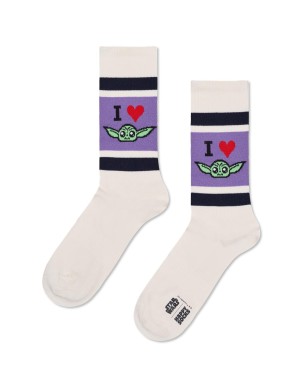 Happy Socks STAR WARS™ I Heart Grogu Sneaker Κάλτσα...