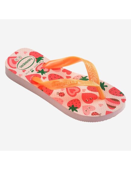 Havaianas Kids Flores Pink/Confeti Παιδικές Σαγιονάρες (4000052-2792)