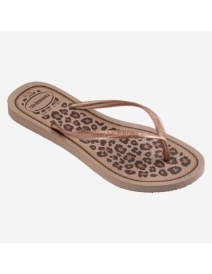 Havaianas Slim Animals Rose Gold/Rose Gold Σαγιονάρες... 2