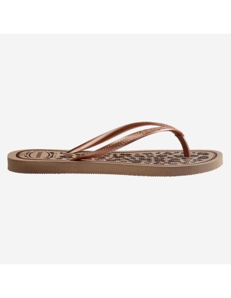 Havaianas Slim Animals Rose Gold/Rose Gold Σαγιονάρες (4103352-5282)