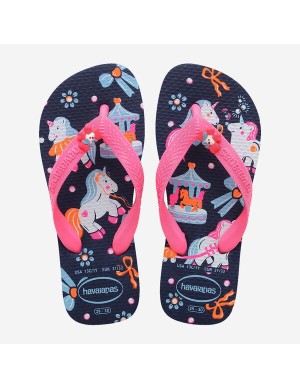 Havaianas Kids Fantasy Navy Blue/Pink Παιδικές Σαγιονάρες...