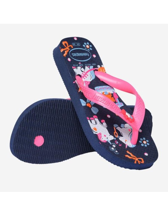 Havaianas Kids Fantasy Navy Blue/Pink...