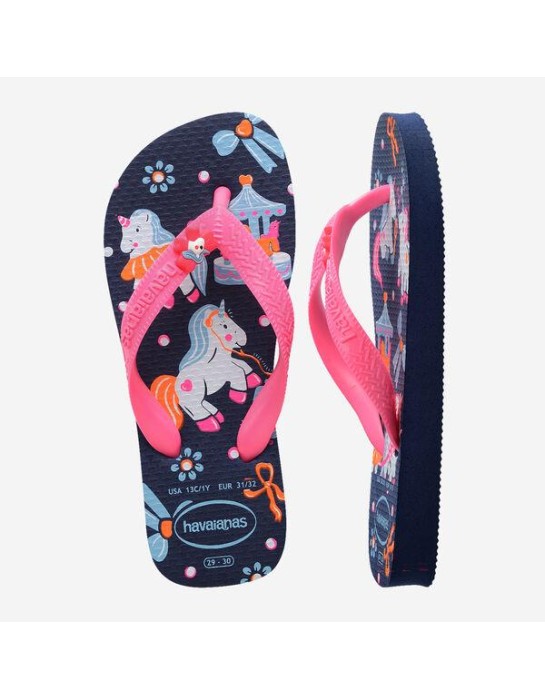 Havaianas Kids Fantasy Navy Blue/Pink...