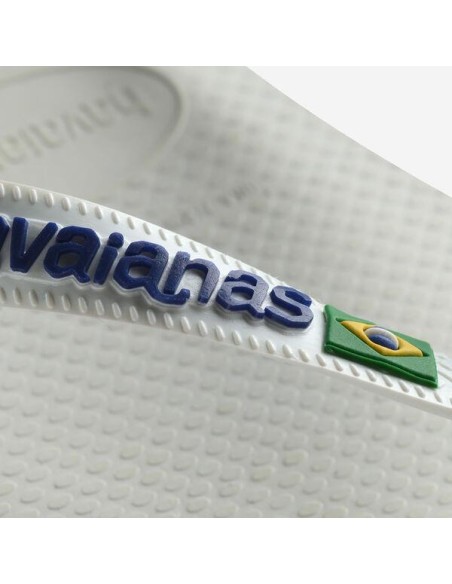 Havaianas Brasil Logo White Σαγιονάρες (4110850-0001)