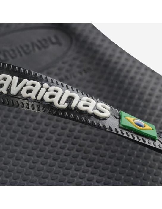 Havaianas Brasil Logo Black/Black...