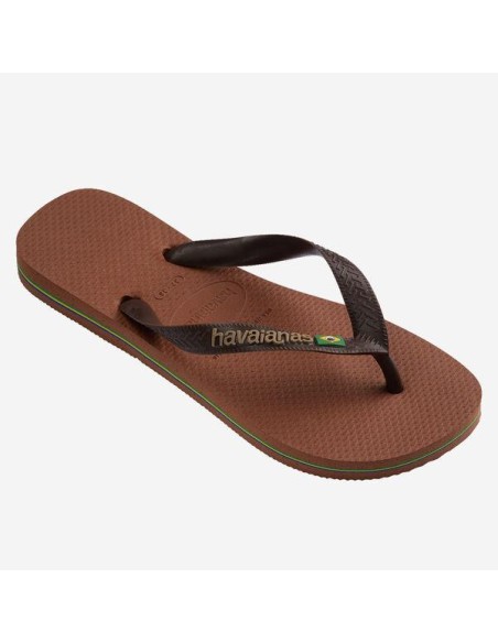 Havaianas Brasil Logo Rust/Coffee Σαγιονάρες (4110850-2815)