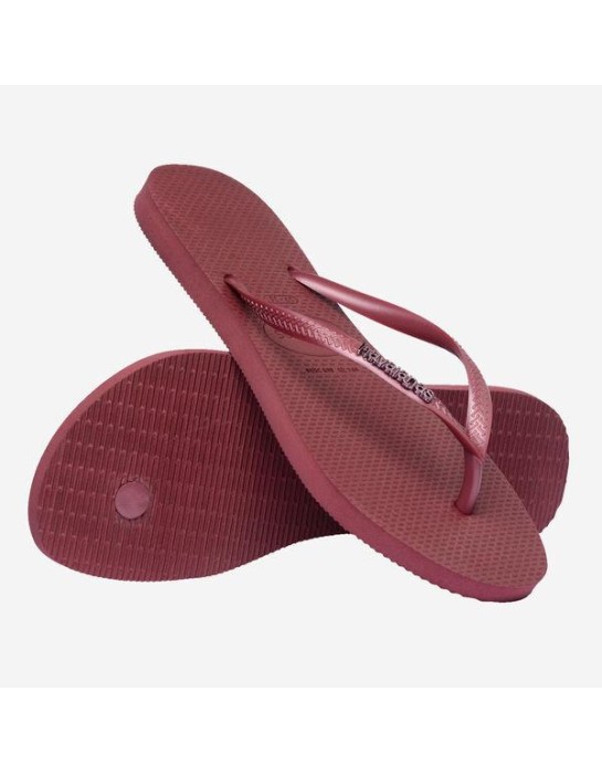 Havaianas Slim Logo Metallic Amaranth...