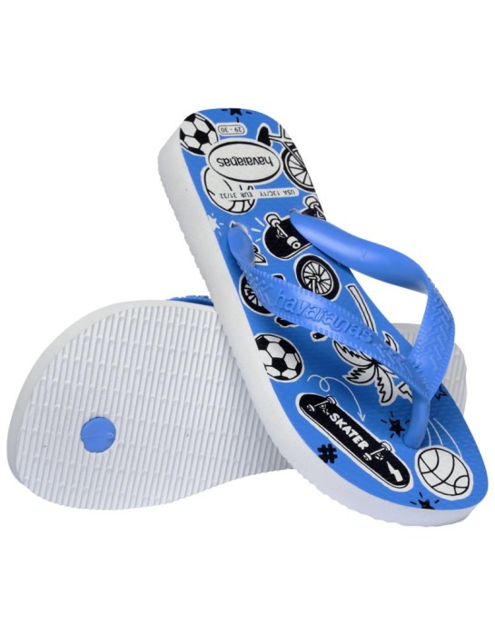 Havaianas Kids Athletic White/Blue...