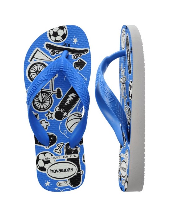 Havaianas Kids Athletic White/Blue...