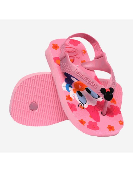 Havaianas Baby Disney Classics II Pink Glow Παιδικές Σαγιονάρες (4137007-9321)