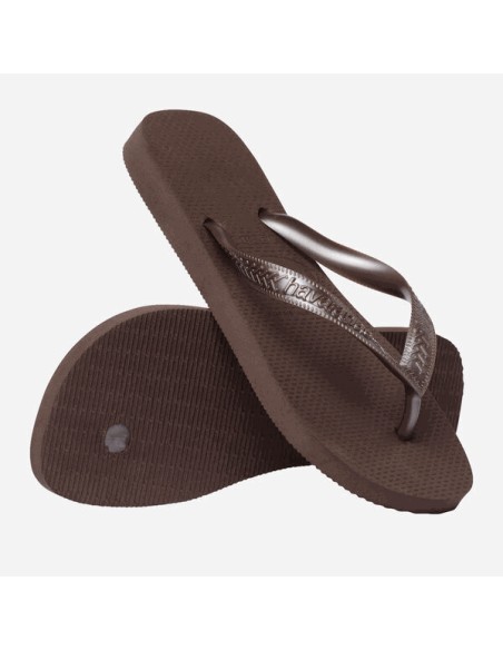 Havaianas Top Tiras Dark Brown Σαγιονάρες (4137428-0727)