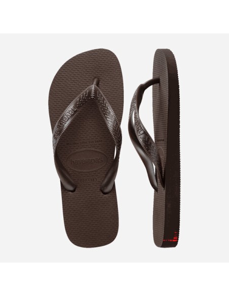 Havaianas Top Tiras Dark Brown Σαγιονάρες (4137428-0727)