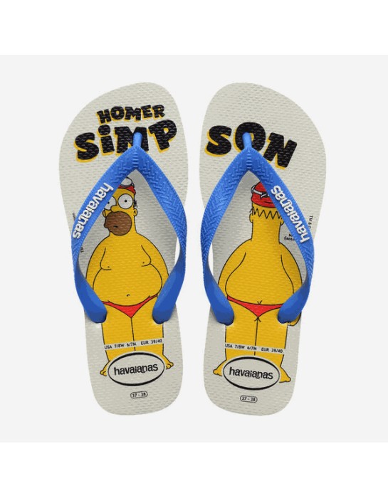 Havaianas Simpsons White/Blue...