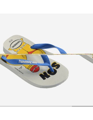 Havaianas Simpsons White/Blue Σαγιονάρες (4137889-0093) 2