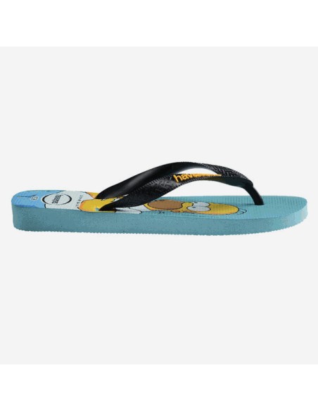 Havaianas Simpsons Traditional Blue/Black Σαγιονάρες (4137889-2968)