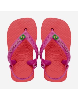 Havaianas Baby Brasil Logo II Coral/Pink Παιδικές...