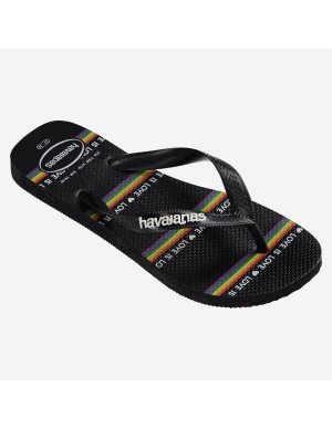 Havaianas Top Pride Black/Black/White Σαγιονάρες... 2
