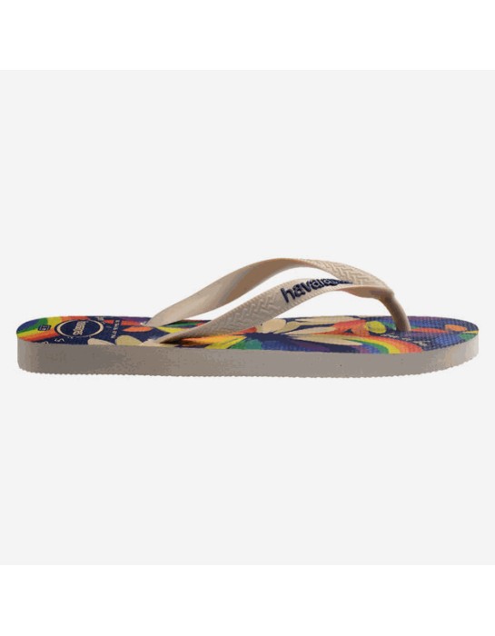 Havaianas Top Pride Beige Straw...
