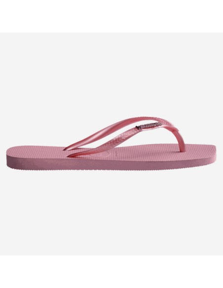 Havaianas Square Logo Metallic Chiffon Rose Σαγιονάρες (4148257-1105)