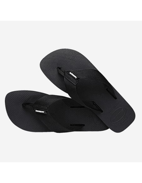 Havaianas Urban Basic Material Black Σαγιονάρες (4148427-0090)