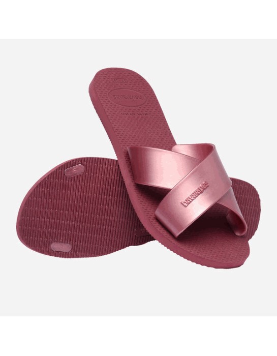 Havaianas Aqua Metallic Amaranth...