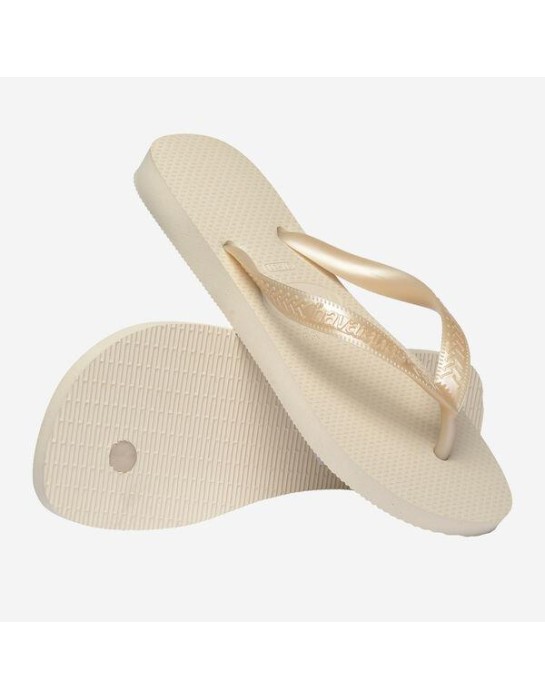 Havaianas Top Senses Beige Straw...