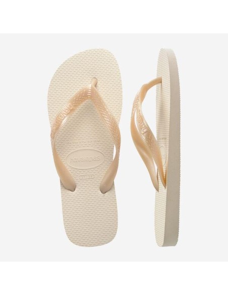 Havaianas Top Senses Beige Straw Σαγιονάρες (4149369-8811)