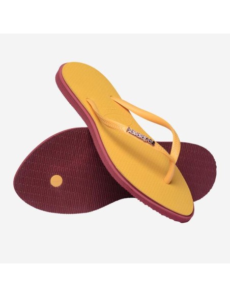 Havaianas Slim Point Amaranth/Caja Yellow Σαγιονάρες (4149584-1788)