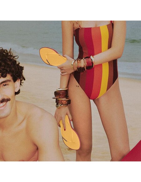 Havaianas Slim Point Amaranth/Caja Yellow Σαγιονάρες (4149584-1788)