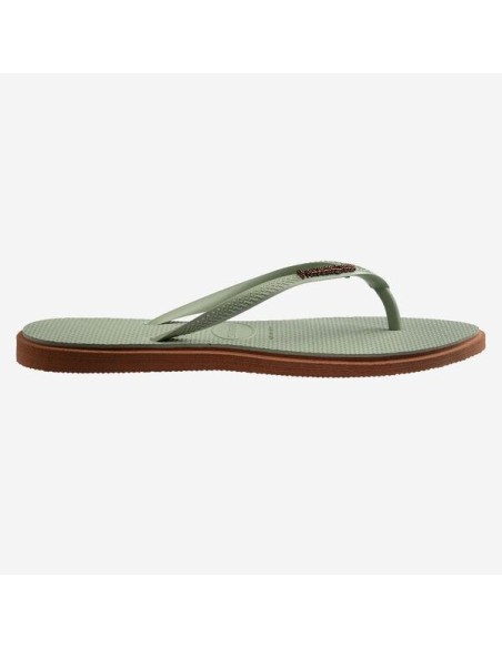 Havaianas Slim Point Rust/Smoke Green Σαγιονάρες (4149584-1797)
