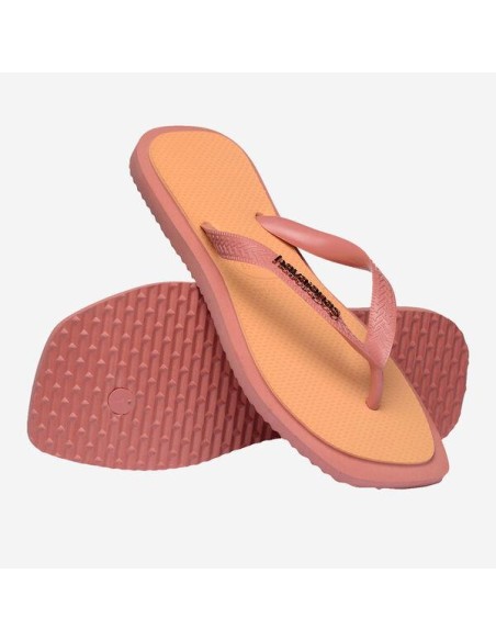 Havaianas Top Square Fusion Canyon Clay/Peach Σαγιονάρες (4149944-1800)