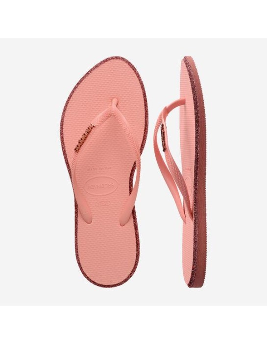 Havaianas Slim Point Glitter Canyon...