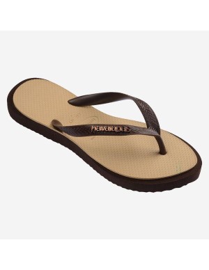 Havaianas Top Point Fusion Dark Brown/Golden Σαγιονάρες... 2