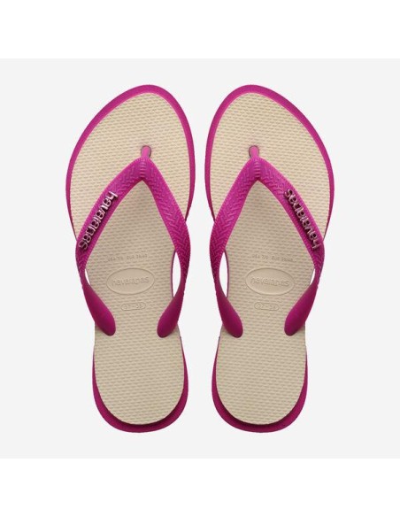 Havaianas Top Point Fusion Rose Gum/Pale Beige Σαγιονάρες (4150172-2031)
