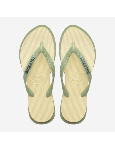 Havaianas Top Point Fusion Smoke Green/Buttercream Σαγιονάρες (4150172-2035)