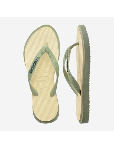 Havaianas Top Point Fusion Smoke Green/Buttercream Σαγιονάρες (4150172-2035)