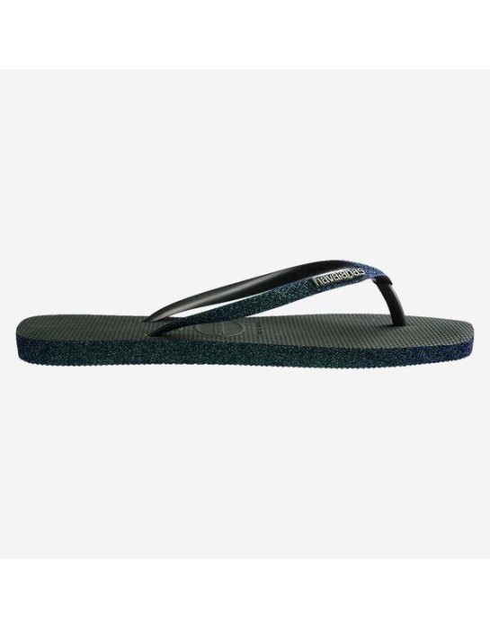 Havaianas Slim Square Sparkle Olive...