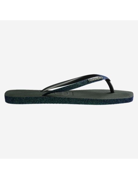 Havaianas Slim Square Sparkle Olive Green Σαγιονάρες (4150248-4896)