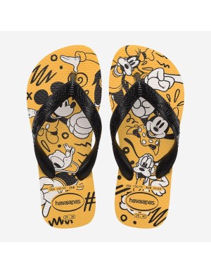 Havaianas Kids Disney Yellow Παιδικές Σαγιονάρες...