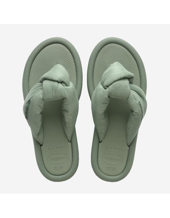 Havaianas Over Puffed Up Smoke Green...