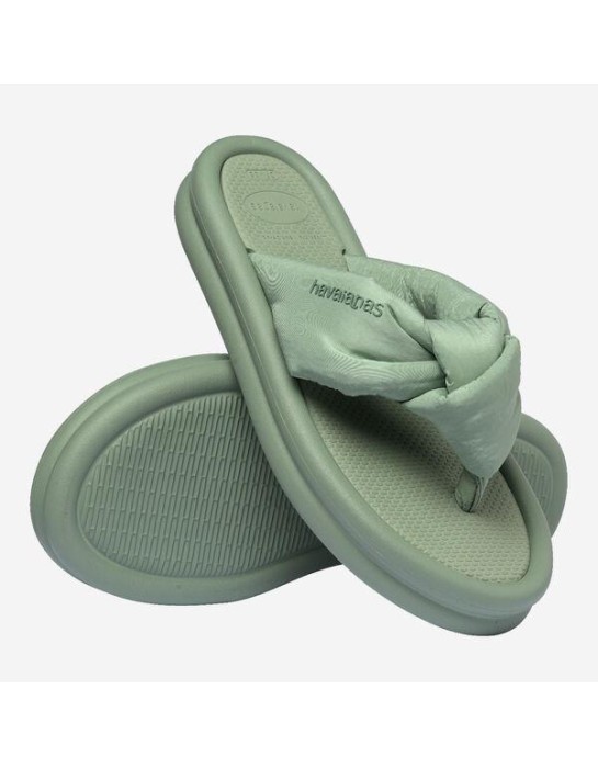 Havaianas Over Puffed Up Smoke Green...