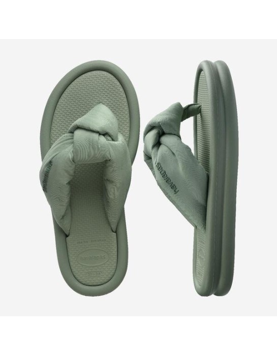 Havaianas Over Puffed Up Smoke Green...