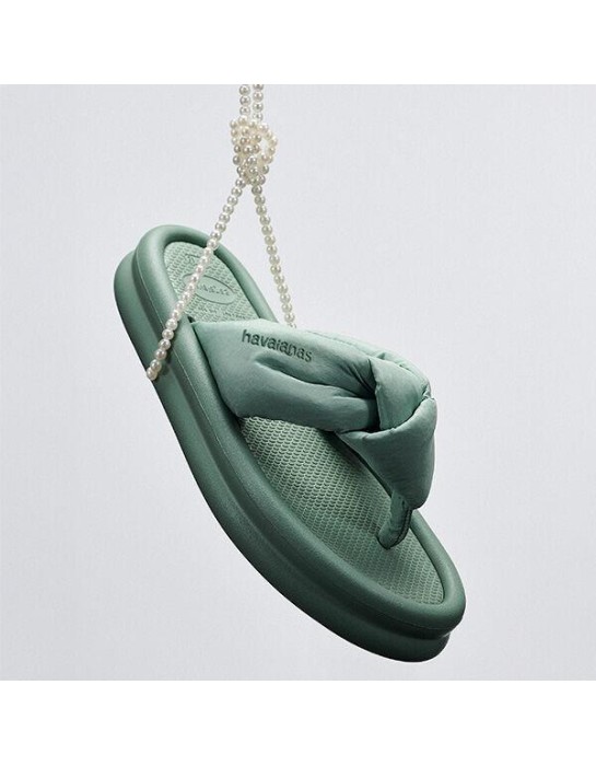 Havaianas Over Puffed Up Smoke Green...