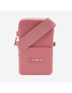 Havaianas Street Bag Glitter Canyon Clay Τσαντάκι Χιαστί...