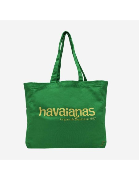 Havaianas Beach Bag XL Logo Green Τσάντα Θαλάσσης (4149959-2703)