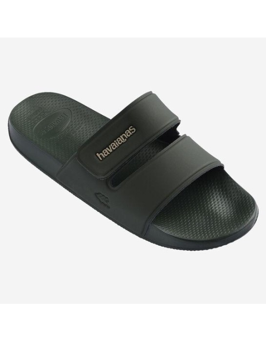 Havaianas Slide Strap Olive Green...